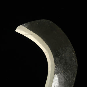 Takeda Cutelaria TAKEDA Bitchu forjado à mão, foice de mão, Hitachi Aogami #1 (210mm)