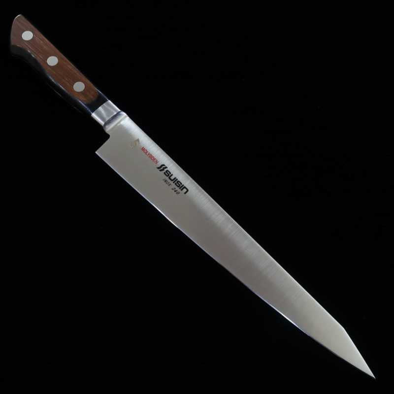 Sujihiki SUISIN INOX mango de madera de cerezo (240/270 mm)