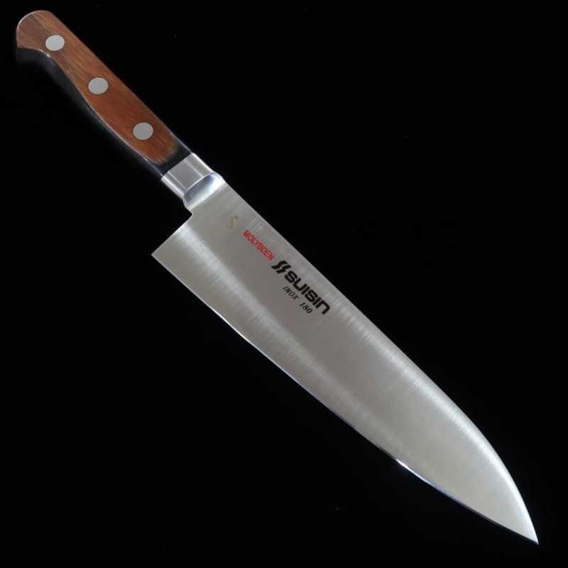 Suishin SUISIN Gyuto INOX Bainha de Pau-branco -Karakuri- (240mm)